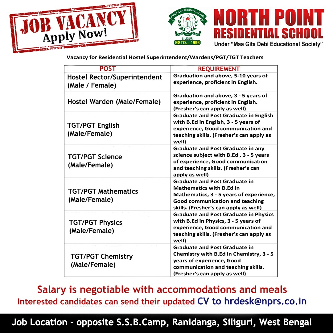 North Point Residential School Career